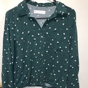 Floral Button Down Shirt